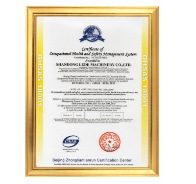 Chứng nhận của Tổ chức Sức khỏe và Quản lý an toàn